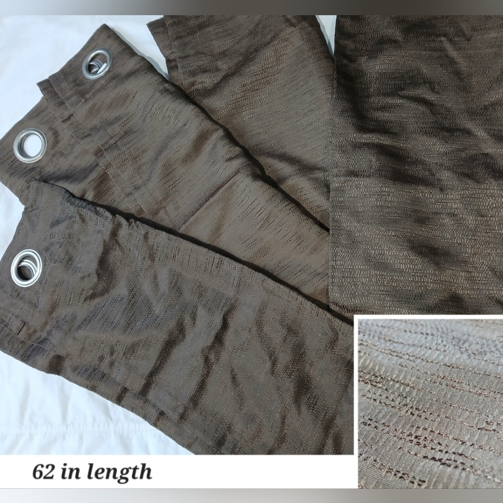Brown Curtains
